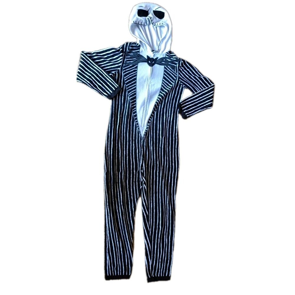 Official Disney Nightmare Before Christmas Union Suit Pajama One Piece Sz Small